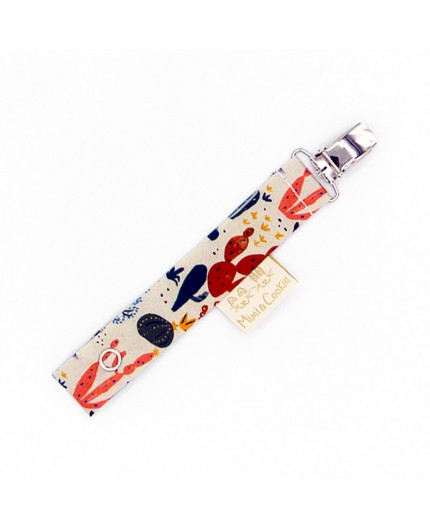 Attache tétine - Motif "Mojave"